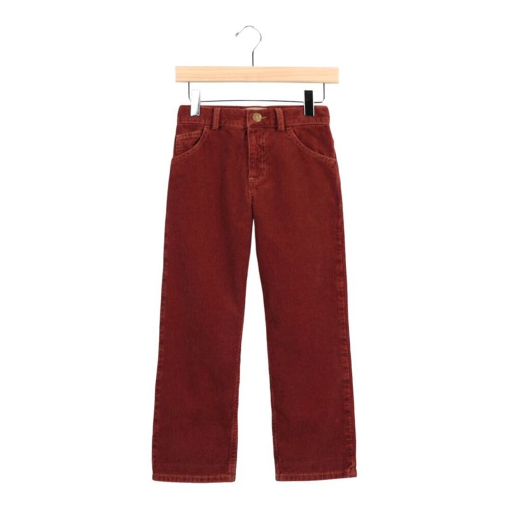 Gucci Horsebit Corduroy Pants Red Unisex-Child